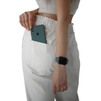 Ремешок на Apple watch 38/40/41mm Sport Band S/M Granny Gray